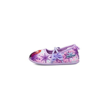 Pantofole lilla da bambina con stampa Elsa e Anna di Frozen, Scarpe Bambini, SKU p431000128, Immagine 0